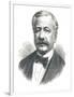 Ferdinand De Lesseps, French Diplomat and Later Developer of the Suez Canal, 1893-null-Framed Giclee Print