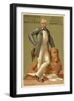 Ferdinand De Lesseps, French Diplomat, Entrepreneur and Canal Builder-null-Framed Giclee Print