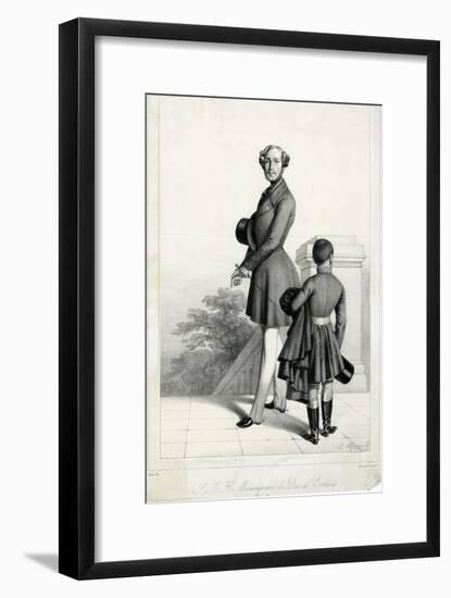 Ferdinand Duc Orleans-L Basset-Framed Art Print