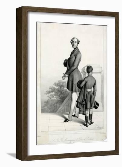 Ferdinand Duc Orleans-L Basset-Framed Art Print