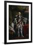 Ferdinand Duke of Brunswick-Lueneburg Attired as Knight of the Garter, C.1763-Johann Georg Ziesenis-Framed Giclee Print