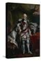 Ferdinand Duke of Brunswick-Lueneburg Attired as Knight of the Garter, C.1763-Johann Georg Ziesenis-Stretched Canvas