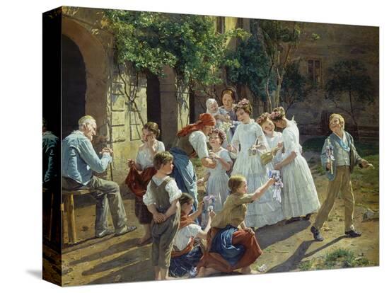 Stretched Canvas Print, , large
