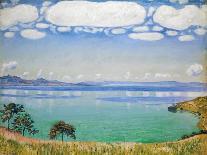 Lake Geneva with Savoyer Alps. 1907-Ferdinand Hodler-Giclee Print