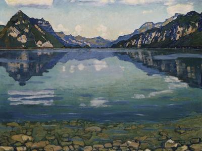 Thunersee with Reflection, 1904