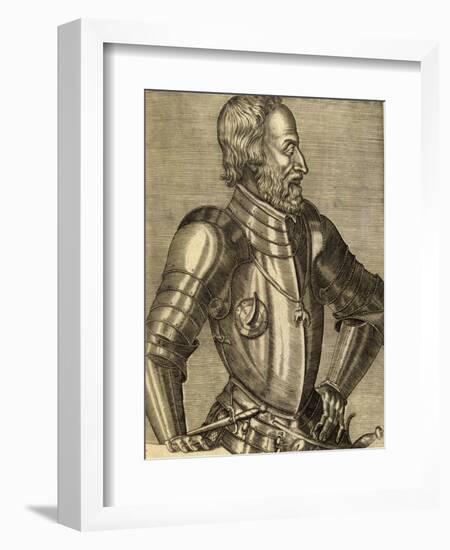 Ferdinand I, Hre, Thevet-Andre Thevet-Framed Art Print