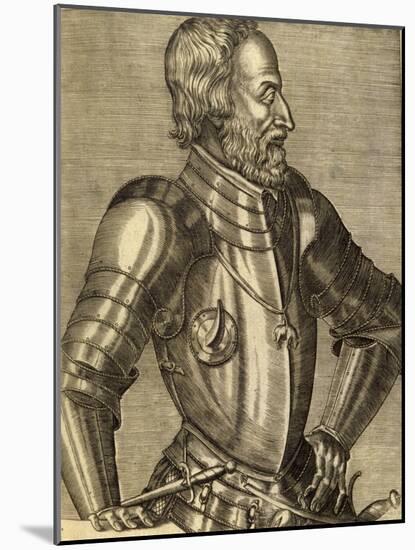 Ferdinand I, Hre, Thevet-Andre Thevet-Mounted Art Print