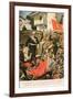 Ferdinand I, King of Bulgaria Entering Seized Turkish Territory-null-Framed Giclee Print