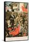 Ferdinand I, King of Bulgaria Entering Seized Turkish Territory-null-Framed Stretched Canvas