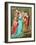 Ferdinand I of Aragon and His Queen at Prayer, 1417-null-Framed Giclee Print