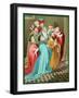 Ferdinand I of Aragon and His Queen at Prayer, 1417-null-Framed Giclee Print