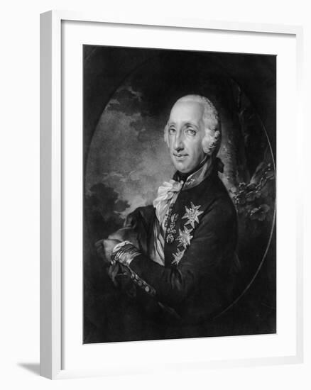 Ferdinand I of Bourbon, King of the Two Sicilies-Johann Peter Pichler-Framed Giclee Print