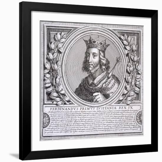 Ferdinand I of Portugal (Litho)-null-Framed Giclee Print