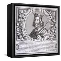 Ferdinand I of Portugal (Litho)-null-Framed Stretched Canvas
