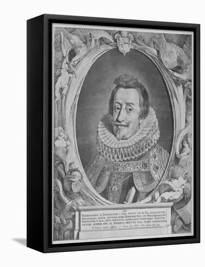 Ferdinand Ii, Holy Roman Emperor, Engraved by Pieter Van Sompel, 1644 (Engraving)-Pieter Claesz Soutman-Framed Stretched Canvas