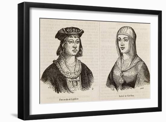 Ferdinand II of Aragon, known as Catholic-null-Framed Giclee Print