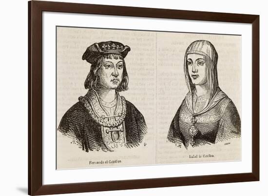 Ferdinand II of Aragon, known as Catholic-null-Framed Giclee Print