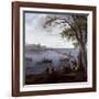 Ferdinand IV Hunting Coots on Lake Fusaro-Jacob Philipp Hackert-Framed Giclee Print