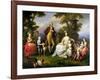 Ferdinand IV King of Naples, and His Family-Angelica Kauffmann-Framed Giclee Print