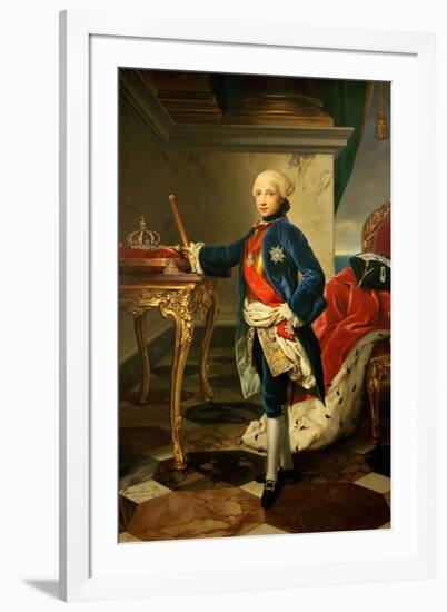 Ferdinand IV, King of Naples and the Two Sicilies, 1760-Anton Raphael Mengs-Framed Giclee Print