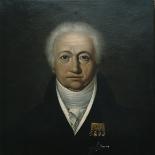 Portrait of the Author Johann Wolfgang Von Goethe, (1749-183), 1818-Ferdinand Jagemann-Stretched Canvas
