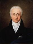 Portrait of Goethe, 1816-Ferdinand Jagemann-Framed Stretched Canvas