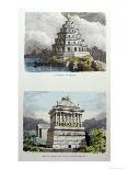 The Hanging Gardens of Babylon, from a Series of the "Seven Wonders of the World"-Ferdinand Knab-Framed Giclee Print