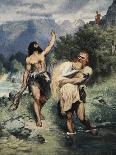 Parsifal in Quest of the Holy Grail, Dated 1912-Ferdinand Leeke-Giclee Print