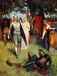 Parsifal in Quest of the Holy Grail, Dated 1912-Ferdinand Leeke-Giclee Print