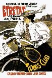 Etretat Tennis Club-Ferdinand Lunel-Mounted Art Print