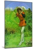 Ferdinand Lured by Ariel-John Everett Millais-Mounted Art Print