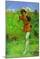 Ferdinand Lured by Ariel-John Everett Millais-Mounted Art Print