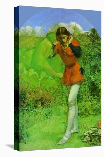 Ferdinand Lured by Ariel-John Everett Millais-Stretched Canvas