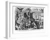 Ferdinand Magellan (circa 1480-1521) on Board His Caravel, 1522-Jan van der Straet-Framed Giclee Print