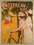 Poster Advertising Cottereau and Dijon Bicycles-Ferdinand Misti-mifliez-Framed Stretched Canvas