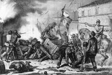 1848, Attack on Volta-Ferdinand Perrin-Art Print