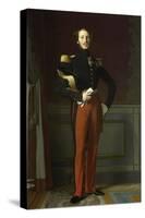 Ferdinand Philippe, duc d'Orléans (1810-1842), représenté en uniforme de général de division-Jean-Auguste-Dominique Ingres-Stretched Canvas