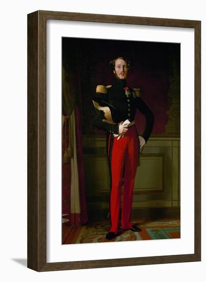 Ferdinand Philippe, Duc D'Orleans, Son of King Louis Philippe of the French-Jean-Auguste-Dominique Ingres-Framed Giclee Print