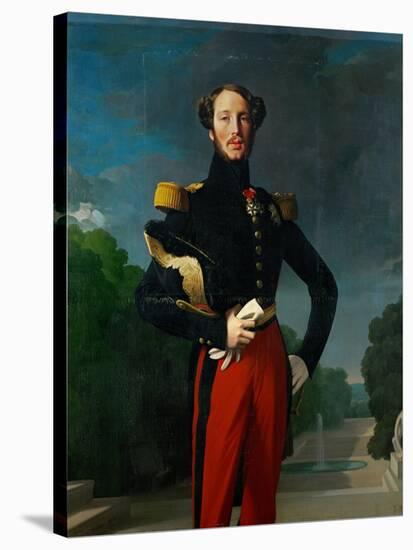 Ferdinand Philippe Louis, Duc D'Orleans (1810-1842)-Jean-Auguste-Dominique Ingres-Stretched Canvas