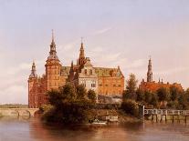 Frederiksborg Castle, Denmark. 1848-Ferdinand Richardt-Framed Giclee Print