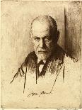 Portrait of Sigmund Freud (1856-193), 1926-Ferdinand Schmutzer-Giclee Print