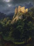Romantic Ruin-Ferdinand Schubert-Giclee Print