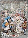 The Emigration During the Revolution, 18th Century, C1880-1950-Ferdinand Sigismund Bac-Giclee Print