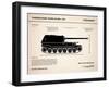 Ferdinand Tank Destroyer-Mark Rogan-Framed Art Print