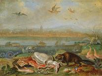 Animals and Birds in the Garden of Eden-Ferdinand van Kessel-Giclee Print