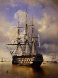 Russian Battleship Imperator Aleksandr I (Emperor Alexander), 1840-Ferdinand Victor Perrot-Giclee Print