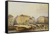Ferdinandbrucke-(Follower of) Rudolf Alt-Framed Stretched Canvas