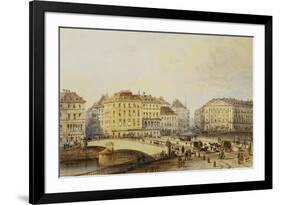 Ferdinandbrucke-(Follower of) Rudolf Alt-Framed Giclee Print