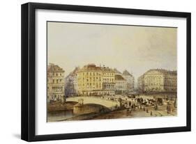 Ferdinandbrucke-(Follower of) Rudolf Alt-Framed Giclee Print