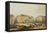 Ferdinandbrucke-Rudolph von Alt-Framed Stretched Canvas